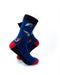 cooldesocks blue tiger shrimp crew socks right view image