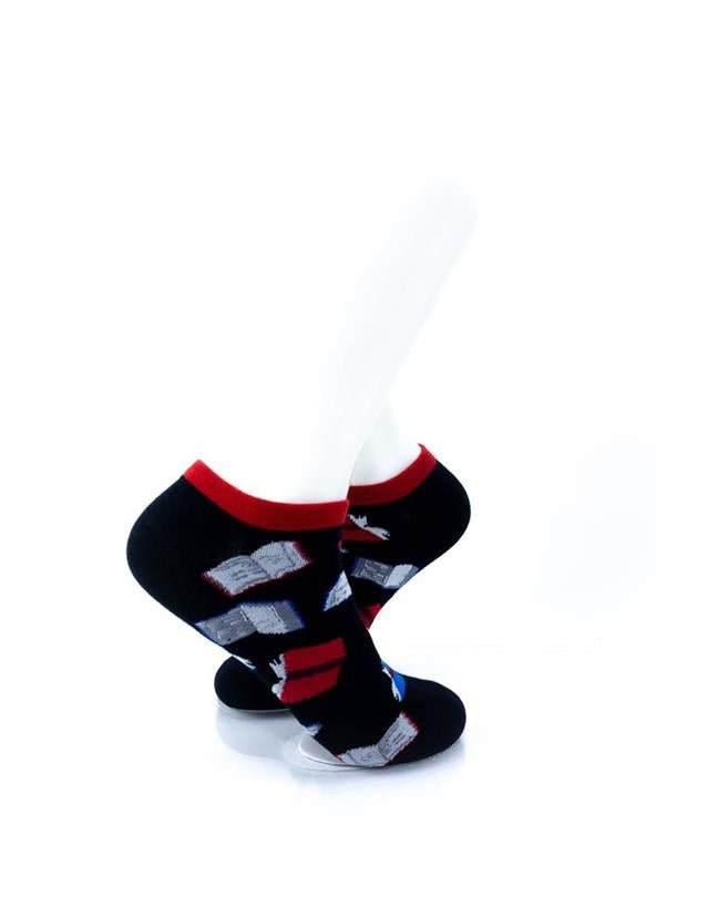 cooldesocks books ankle socks right view image