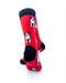 cooldesocks boston terrier crew socks rear view image