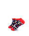cooldesocks brick breaker red ankle socks left view image