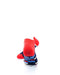 cooldesocks brick breaker red ankle socks rear view image