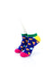cooldesocks burger fries colorful ankle socks front view image