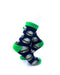 cooldesocks burgers green quarter socks right view image