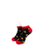 cooldesocks burgers red ankle socks front view image