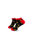 cooldesocks burgers red ankle socks left view image