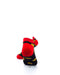 cooldesocks burgers red ankle socks rear view image