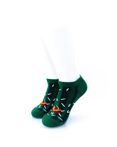 cooldesocks cactus ankle socks front view image