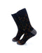 cooldesocks caffeine molecules crew socks left view image