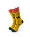 cooldesocks camping ground crew socks front view image