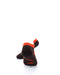cooldesocks carrots brown ankle socks rear view image