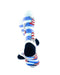 cooldesocks cat in the hat stripes crew socks rear view image