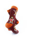 cooldesocks caveman orange crew socks right view image