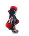 cooldesocks caveman red crew socks right view image