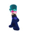 cooldesocks checkered classic green crew socks rear view image