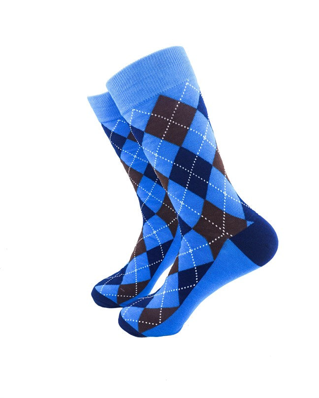 Checkered Vintage - Blue Brown