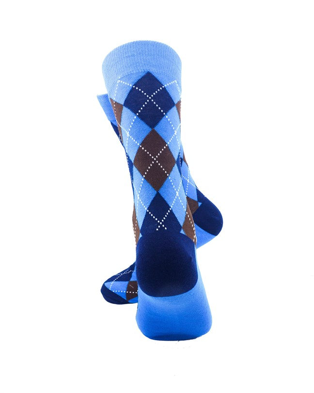 Checkered Vintage - Blue Brown