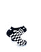 cooldesocks checkers black white ankle socks right view image
