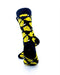 cooldesocks cheese crew socks rear view image