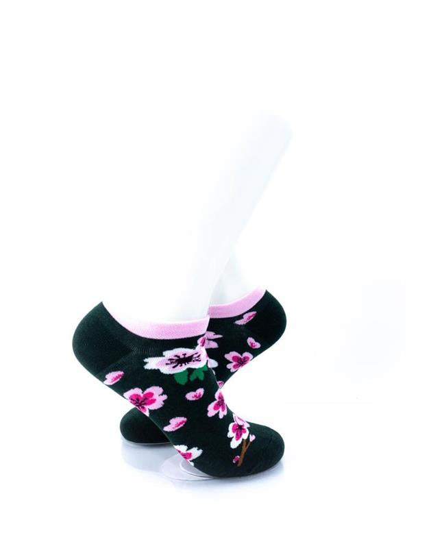 cooldesocks cherry blossom ankle socks right view image