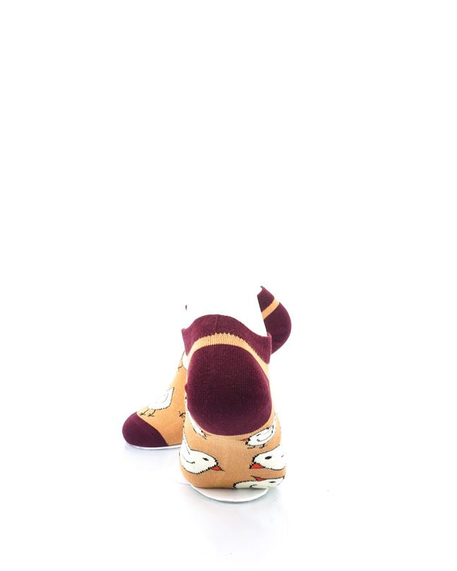 cooldesocks chicken little liner socks rear view image