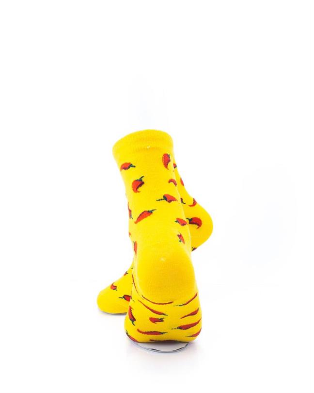 cooldesocks chili padi quarter socks rear view image