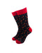 cooldesocks chilli red crew socks front view image