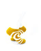 cooldesocks circle mustard ankle socks right view image
