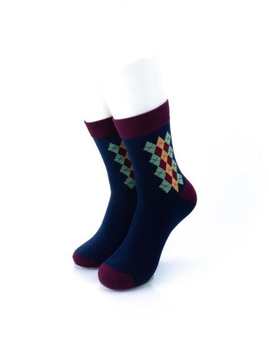 cooldesocks classic oxford quarter socks front view image