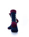 cooldesocks classic oxford quarter socks rear view image