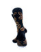 cooldesocks coffee bean crew socks rear view image