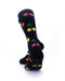 cooldesocks colorful cherries crew socks rear view image