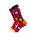 cooldesocks colorful lions crew socks left view image