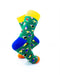 cooldesocks colorful moose crew socks right view image