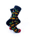cooldesocks colorful mushroom crew socks right view image