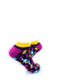 cooldesocks colorful mushroom neon ankle socks right view image