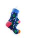 cooldesocks colorful pine trees quarter socks right view image