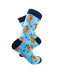 cooldesocks colorful seahorses crew socks right view image
