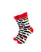 cooldesocks colorful whales crew socks front view image
