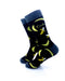 cooldesocks cool banana crew socks left view image
