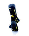 cooldesocks cool banana crew socks rear view image