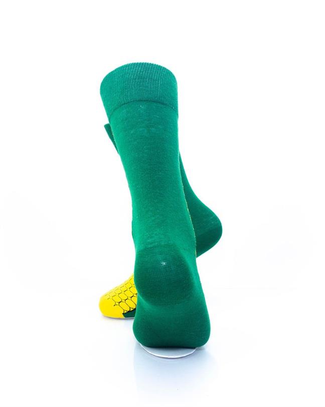 cooldesocks corn crew socks rear view image