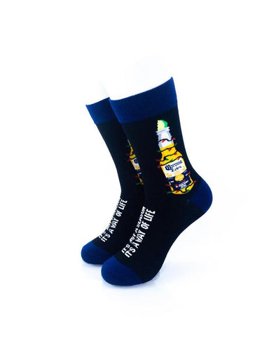 cooldesocks corona extra crew socks front view image