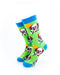 cooldesocks crazy clown crew socks front view image