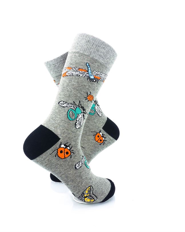 cooldesocks creepy crawlies crew socks right view image