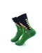 cooldesocks crocodile bite quarter socks left view image