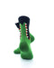 cooldesocks crocodile bite quarter socks rear view image