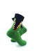 cooldesocks crocodile bite quarter socks right view image