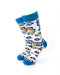 cooldesocks cumulus clouds crew socks front view image