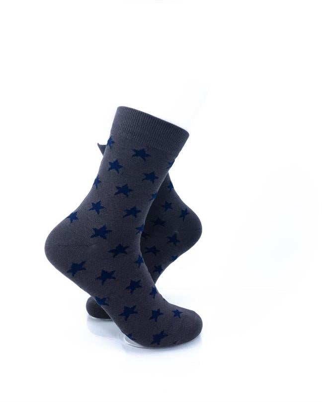 cooldesocks dark stars quarter socks right view image