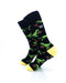 cooldesocks dino dribble crew socks left view image